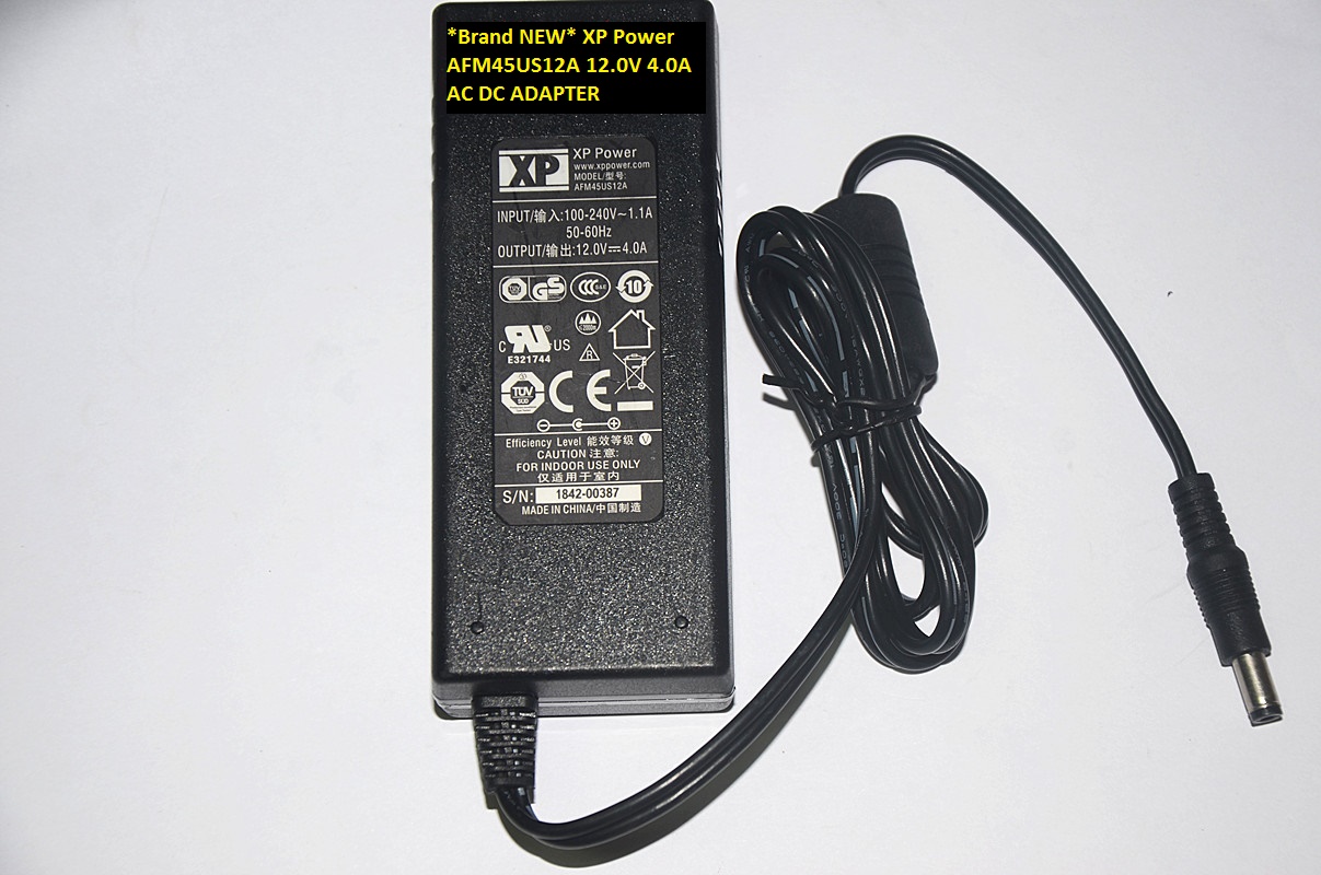 *Brand NEW*12.0V 4.0A XP Power AFM45US12A AC DC ADAPTER